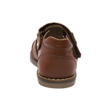 SANDALIA AUDAZ PARA NIÑO COLOR MIEL DE PIEL TETRIS CON TIRA DE CONTACTO