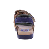 SANDALIA AUDAZ PARA NIÑO COLOR MIEL DE SINTÉTICO CAMERON CON TIRA DE CONTACTO