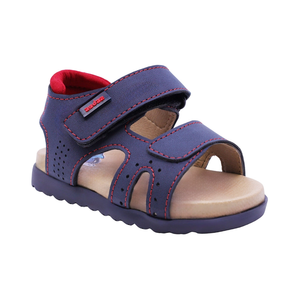 SANDALIA AUDAZ PARA NIÑO COLOR AZUL DE SINTÉTICO CAMERON CON TIRA DE CONTACTO