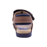 SANDALIA AUDAZ PARA NIÑO COLOR CAFÉ CLARO DE SINTÉTICO CAMERON CON TIRA DE CONTACTO