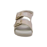 SANDALIA COQUETA PARA NIÑA COLOR ORO DE SINTÉTICO CAMERON CON HEBILLA