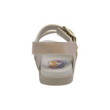 SANDALIA COQUETA PARA NIÑA COLOR ORO DE SINTÉTICO CAMERON CON HEBILLA