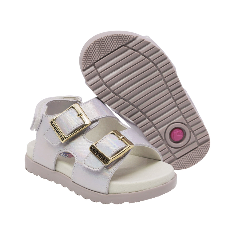 SANDALIA COQUETA PARA NIÑA COLOR LILA DE SINTÉTICO CAMERON CON HEBILLA