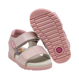 SANDALIA COQUETA PARA NIÑA COLOR ROSA DE SINTÉTICO CAMERON CON TIRA DE CONTACTO