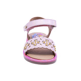 SANDALIA COQUETA PARA NIÑA COLOR ROSA DE SINTÉTICO YALITZA CON TIRA DE CONTACTO