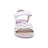 SANDALIA COQUETA PARA NIÑA COLOR BEIGE DE SINTÉTICO YALTZA CON TIRA DE CONTACTO