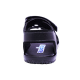 SANDALIA AUDAZ PARA NIÑO COLOR NEGRO DE SINTÉTICO REACTOR CON TIRA DE CONTACTO