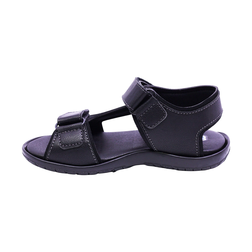 SANDALIA AUDAZ PARA NIÑO COLOR NEGRO DE SINTÉTICO REACTOR CON TIRA DE CONTACTO