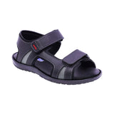 SANDALIA AUDAZ PARA NIÑO COLOR NEGRO DE SINTÉTICO REACTOR CON TIRA DE CONTACTO