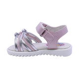 SANDALIA COQUETA PARA NIÑA COLOR ROSA DE SINTÉTICO REBECA CON TIRA DE CONTACTO