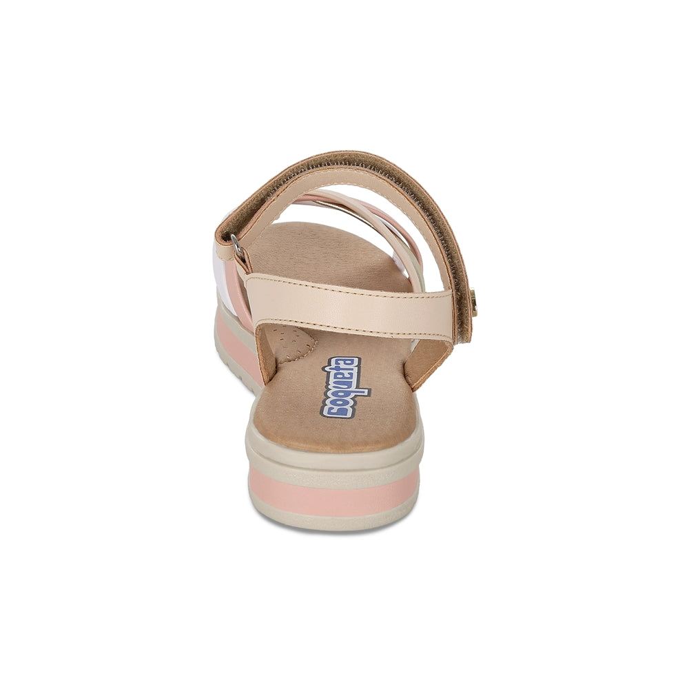 SANDALIA CASANDRA 00 BEIGE-ORO