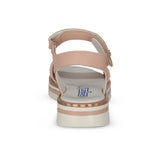 SANDALIA COQUETA  PARA NIÑA SINTÉTICO BEIGE VALENTINA CON HEBILLA