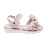 SANDALIA COQUETA PARA NIÑA COLOR ROSA DE SINTÉTICO DUNA CON TIRA DE CONTACTO