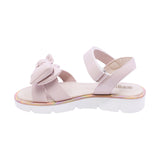 SANDALIA COQUETA PARA NIÑA COLOR ROSA DE SINTÉTICO DUNA CON TIRA DE CONTACTO