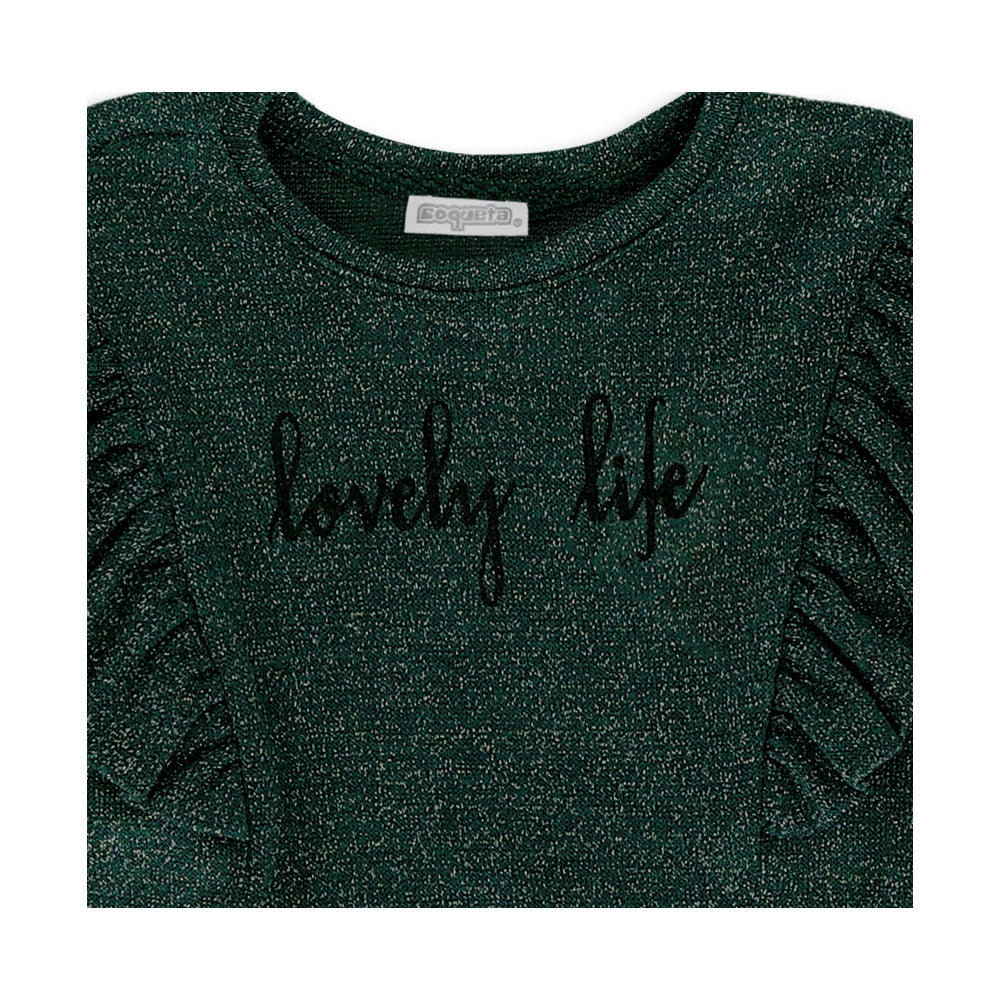 BLUSA NIÑA VERDE 60