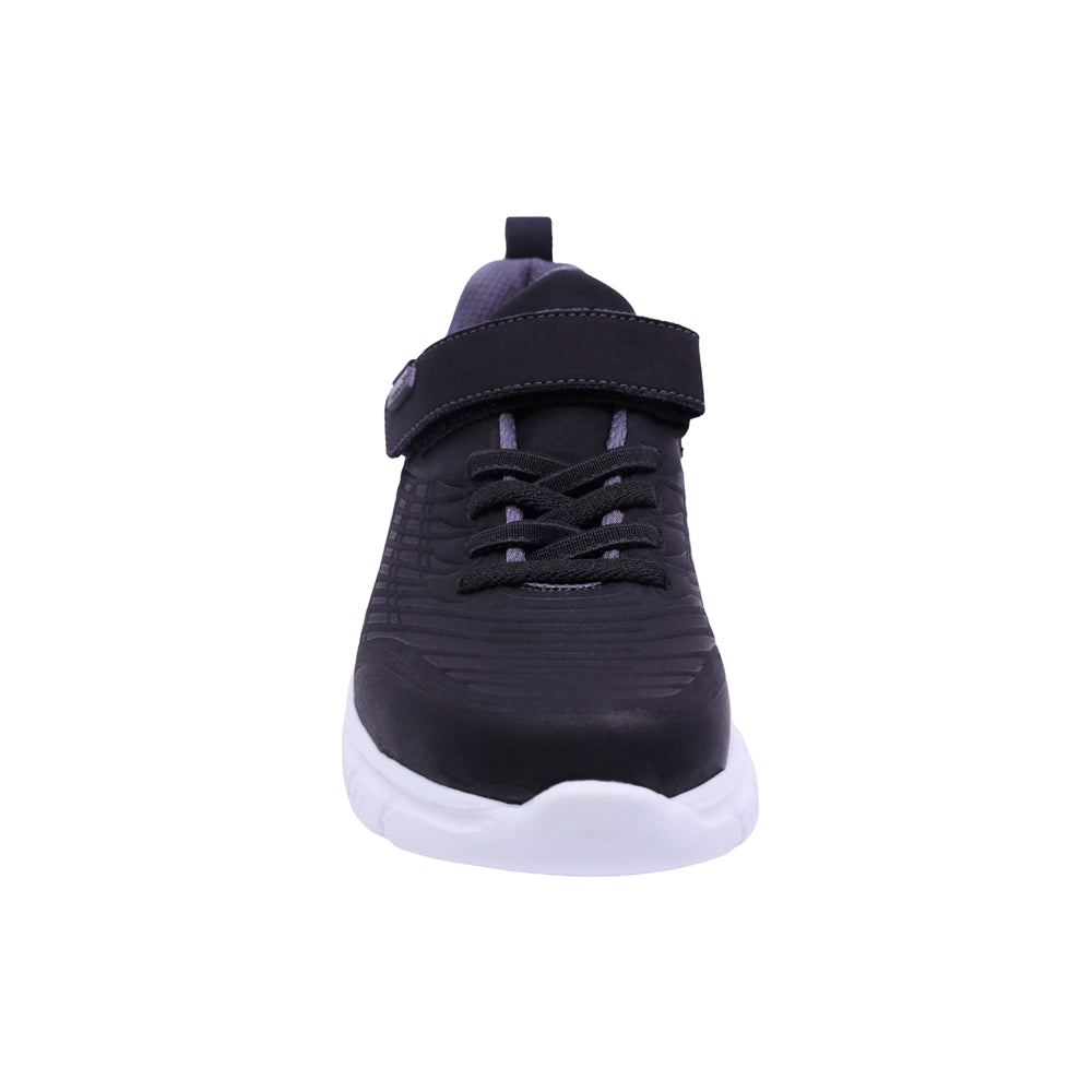 TENIS AUDAZ PARA NIÑO COLOR NEGRO DE SINTETICO BALU CON TIRA DE CONTACTO