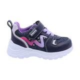 Tenis Coqueta para niña en sintético azul marino Nemo con tira de contacto