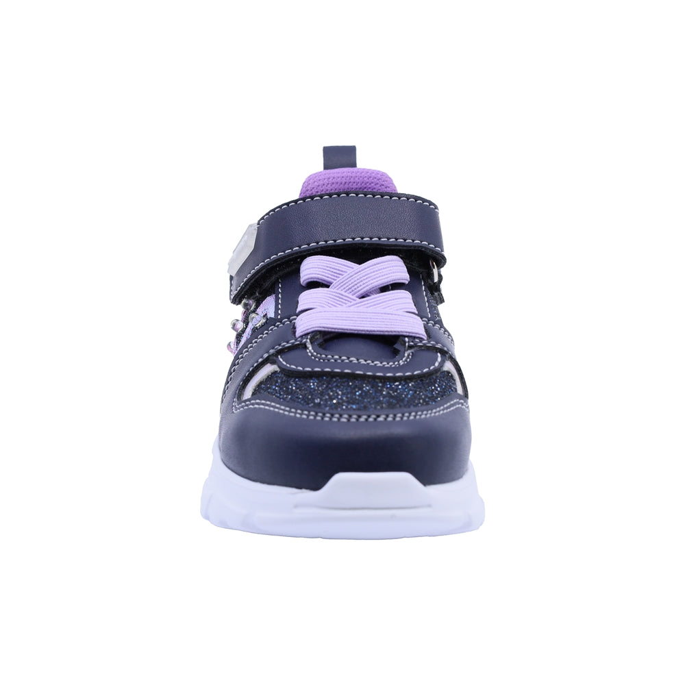 Tenis Coqueta para niña en sintético azul marino Nemo con tira de contacto