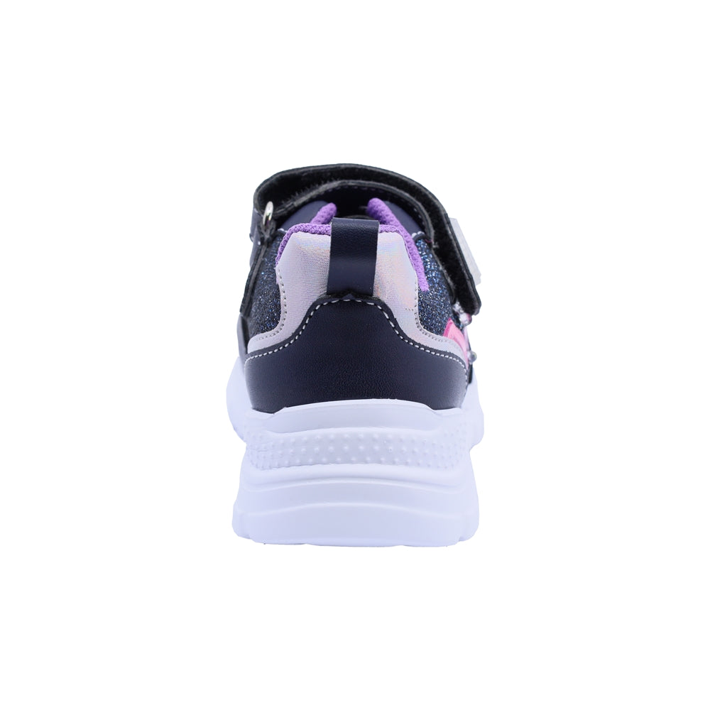 Tenis Coqueta para niña en sintético azul marino Nemo con tira de contacto