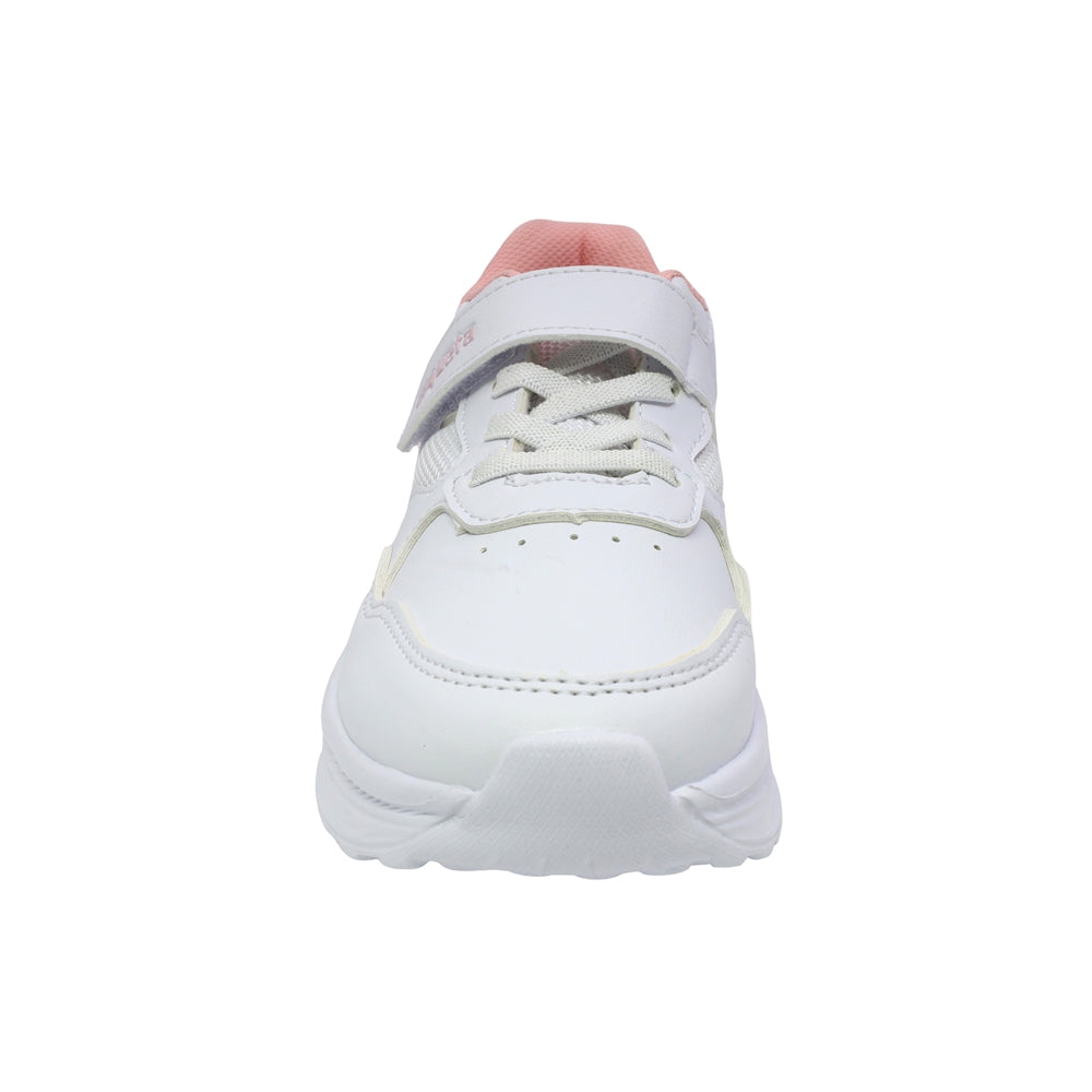 TENIS COQUETA PARA NIÑA SINTÉTICO BLANCO CHICAGO CON TIRA DE CONTACTO