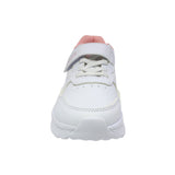 TENIS COQUETA PARA NIÑA SINTÉTICO BLANCO CHICAGO CON TIRA DE CONTACTO