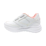 TENIS COQUETA PARA NIÑA SINTÉTICO BLANCO CHICAGO CON DOBLE TIRA DE CONTACTO