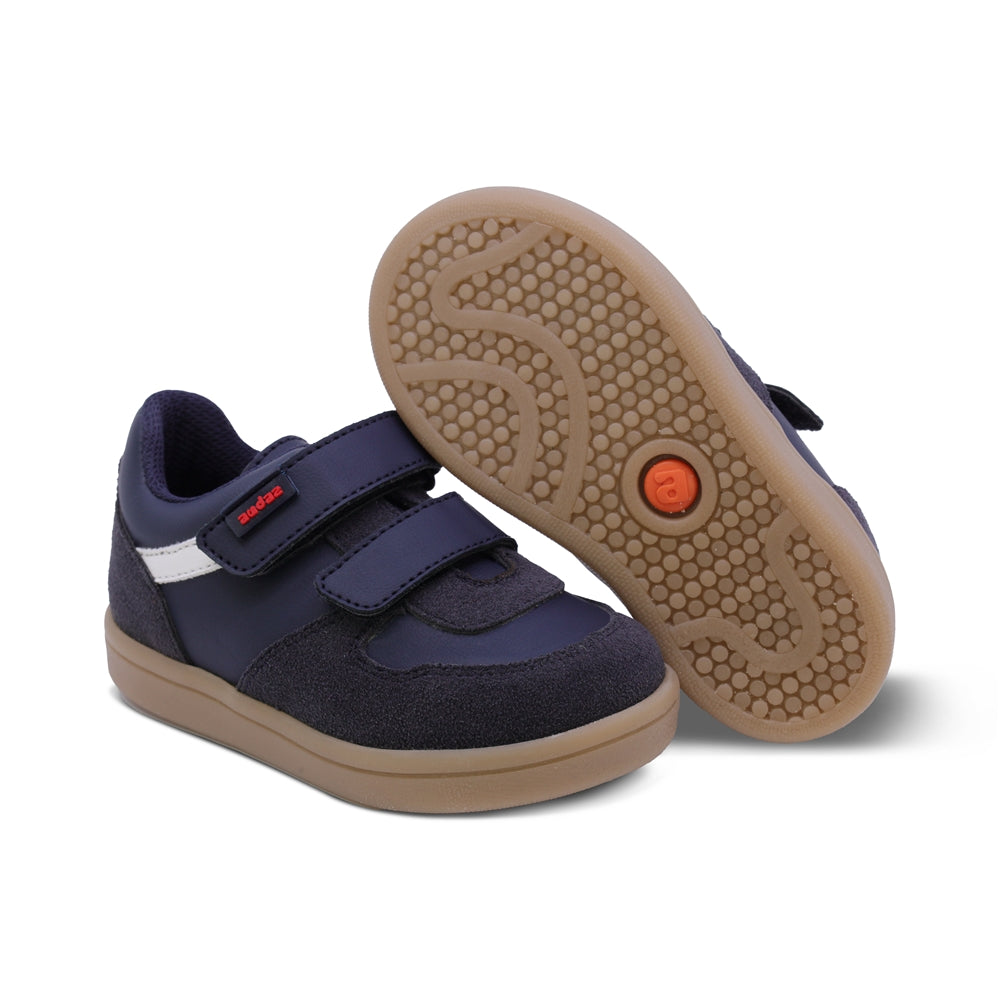 TENIS AUDAZ PARA NIÑO DE SINTÉTICO COLOR AZUL SMITH CON TIRA DE CONTACTO