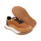 TENIS AUDAZ PARA NIÑO EN SINTÉTICO COLOR MIEL TIMBER CON AGUJETA