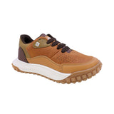 TENIS AUDAZ PARA NIÑO EN SINTÉTICO COLOR MIEL TIMBER CON AGUJETA