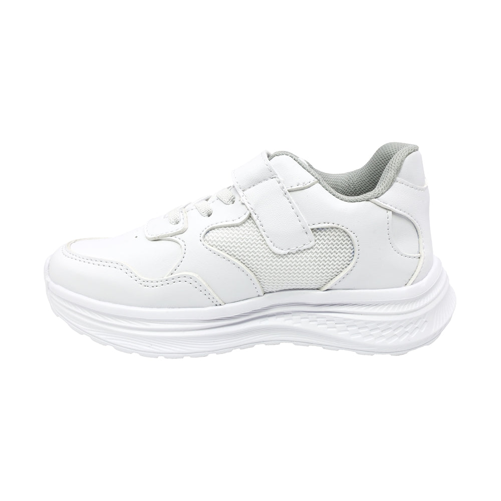 TENIS AUDAZ PARA NIÑO SINTÉTICO BLANCO CHICAGO CON TIRA DE CONTACTO