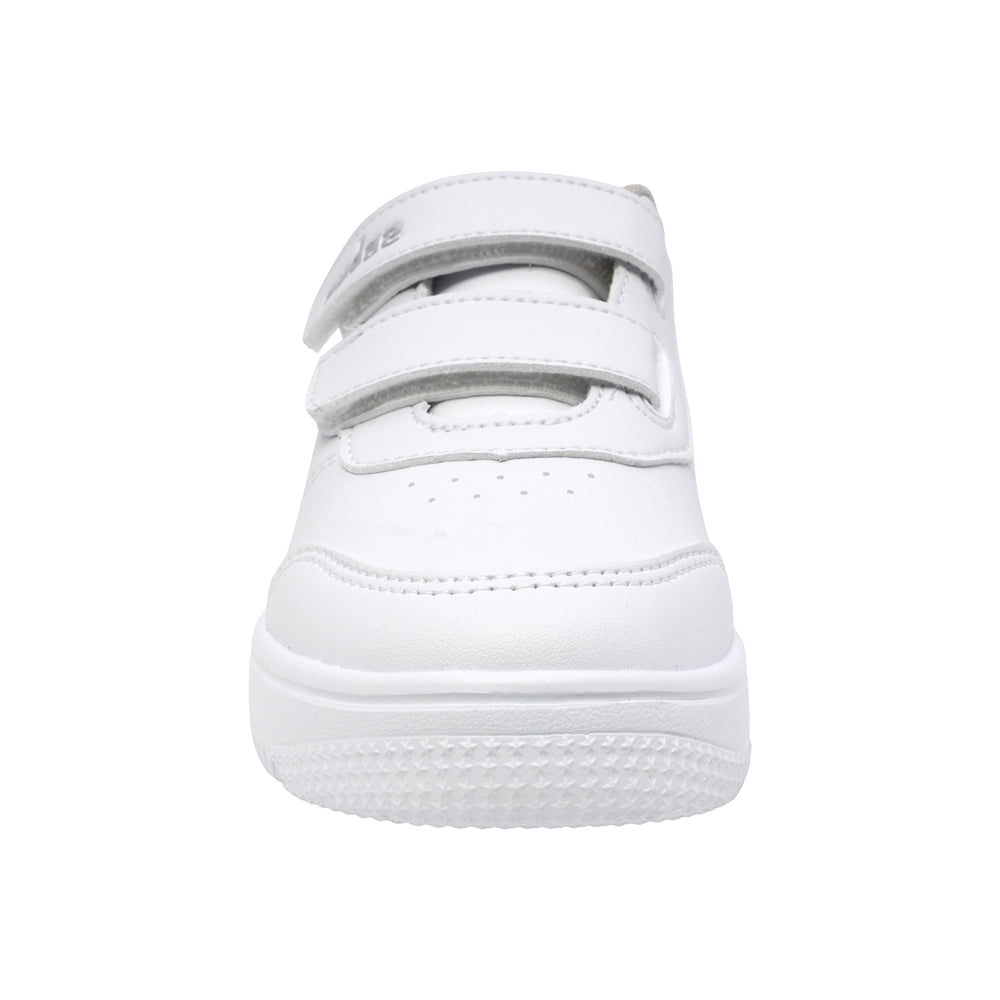 TENIS AUDAZ PARA NIÑO SINTÉTICO BLANCO AF1 CON DOBLE TIRA DE CONTACTO