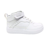 TENIS AUDAZ PARA NIÑO SINTÉTICO BLANCO AF1 CON TIRA DE CONTACTO