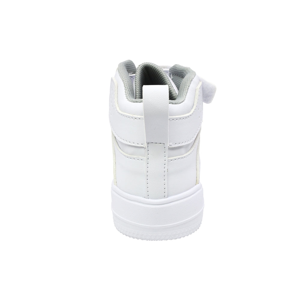 TENIS AUDAZ PARA NIÑO SINTÉTICO BLANCO AF1 CON TIRA DE CONTACTO