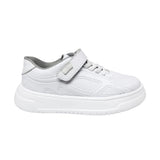 TENIS AUDAZ PARA NIÑO PIEL BLANCO RAPTOR CON TIRA DE CONTACTO