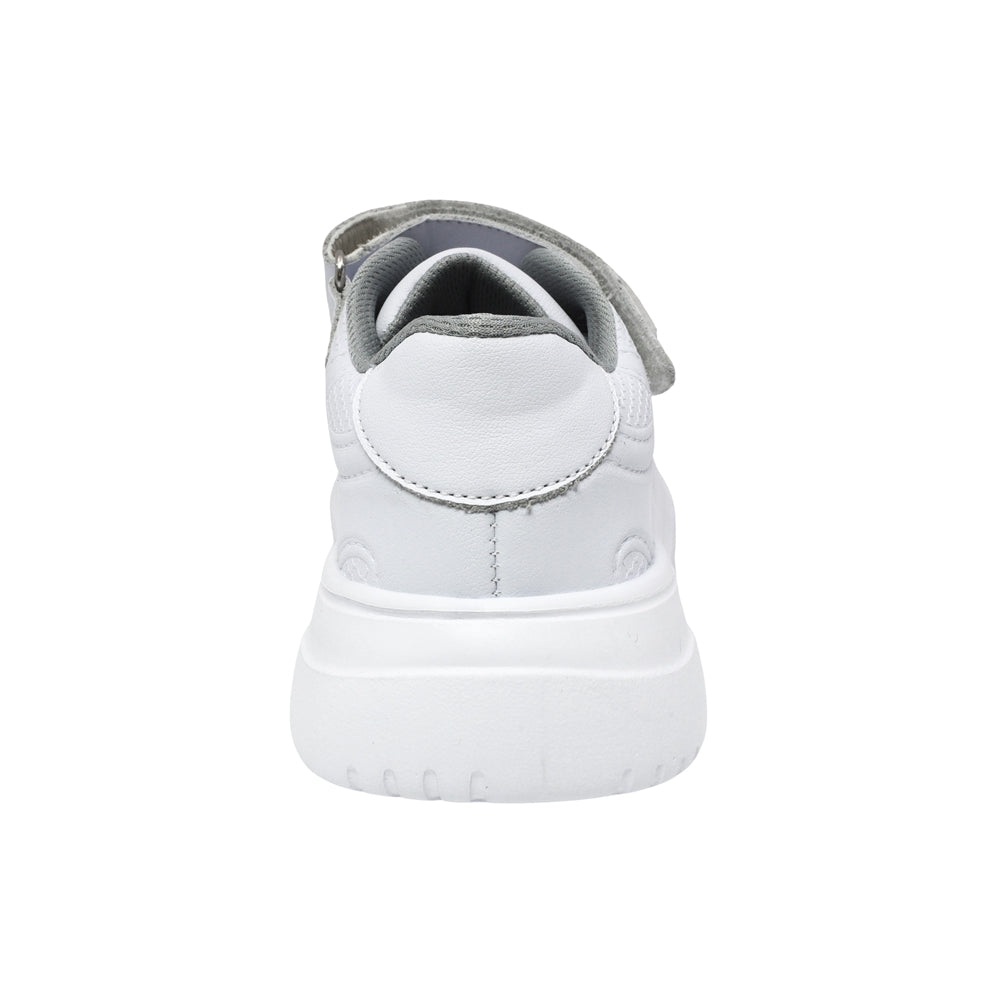 TENIS AUDAZ PARA NIÑO PIEL BLANCO RAPTOR CON TIRA DE CONTACTO