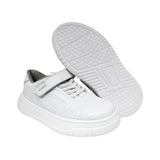 TENIS AUDAZ PARA NIÑO PIEL BLANCO RAPTOR CON TIRA DE CONTACTO