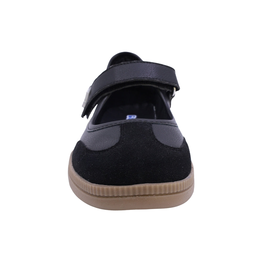 SNEAKERINAS COQUETA PARA NIÑA EN SINTÉTICO COLOR NEGRO ZUMBA CON TIRA DE CONTACTO