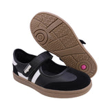 SNEAKERINAS COQUETA PARA NIÑA EN SINTÉTICO COLOR NEGRO ZUMBA CON TIRA DE CONTACTO