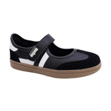SNEAKERINAS COQUETA PARA NIÑA EN SINTÉTICO COLOR NEGRO ZUMBA CON TIRA DE CONTACTO