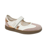 SNEAKERINAS COQUETA PARA NIÑA EN SINTÉTICO COLOR BEIGE ZUMBA CON TIRA DE CONTACTO