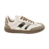 TENIS COQUETA PARA NIÑA EN SINTÉTICO COLOR BEIGE ZUMBA CON AGUJETA