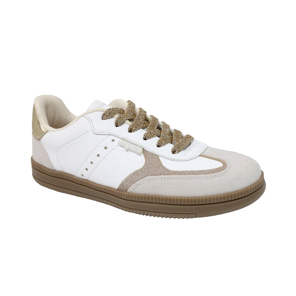 TENIS COQUETA PARA NIÑA EN SINTÉTICO COLOR BLANCO ZUMBA CON AGUJETA