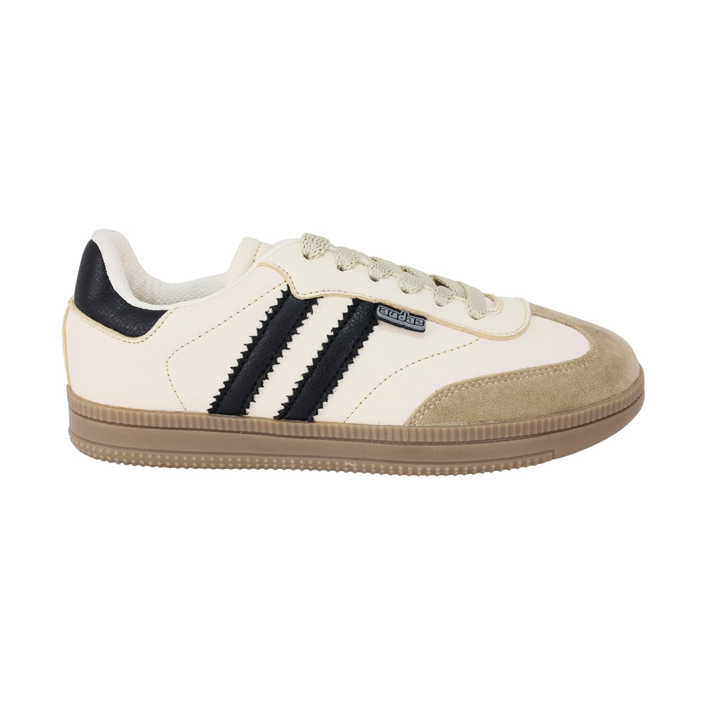 TENIS AUDAZ PARA NIÑO EN SINTÉTICO COLOR BEIGE ZUMBA CON AGUJETA