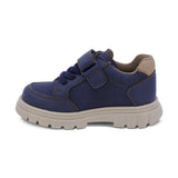 TENIS AUDAZ PARA NIÑO DE SINTÉTICO COLOR AZUL THUNDER CON DISEÑO ROBUSTO