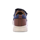 TENIS PARA NIÑO DE SINTÉTICO COLOR CAFÉ CLARO THUNDER CON DOBLE TIRA DE CONTACTO