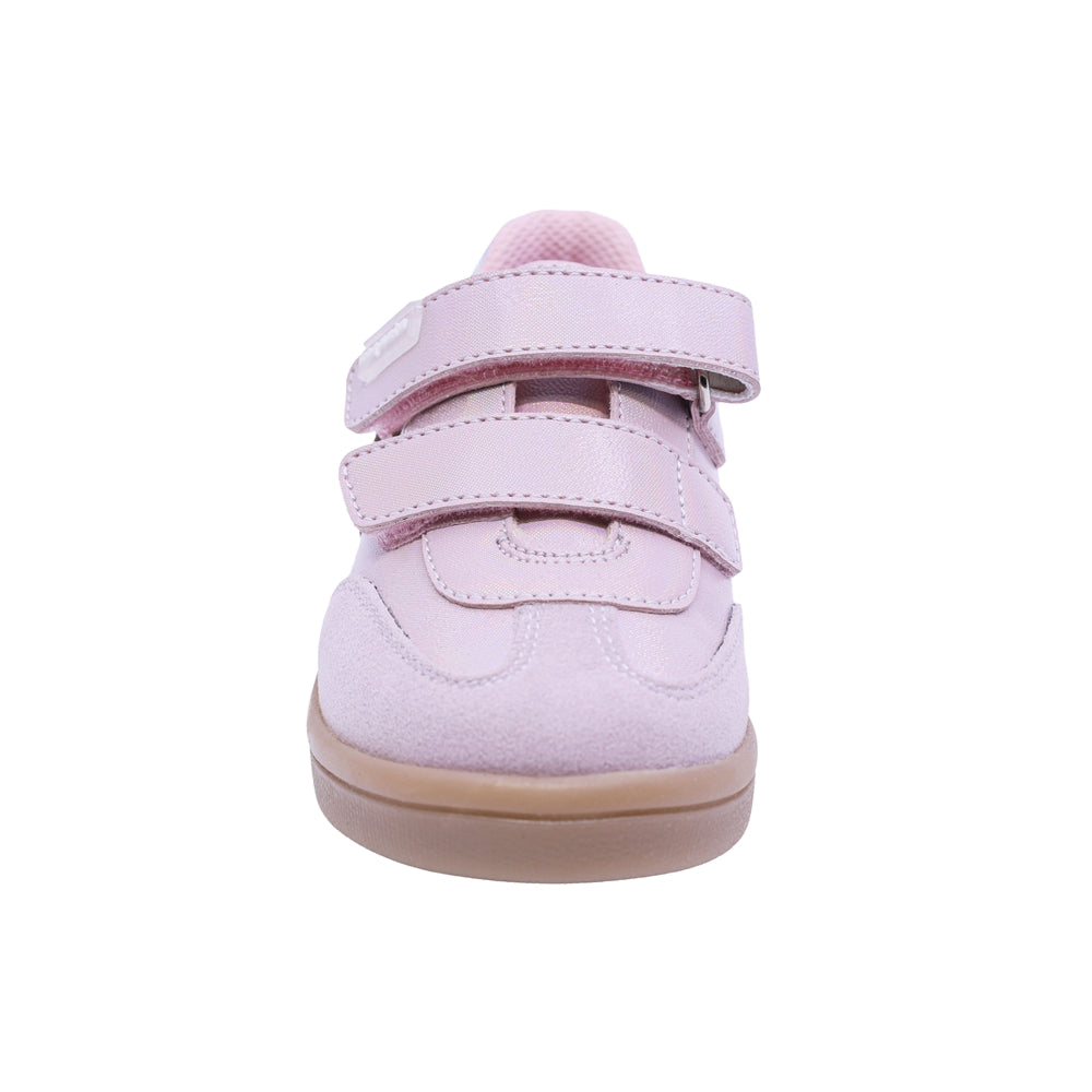TENIS COQUETA PARA NIÑA COLOR ROSA DE SINTÉTICO SMITH CON TIRA DE CONTACTO