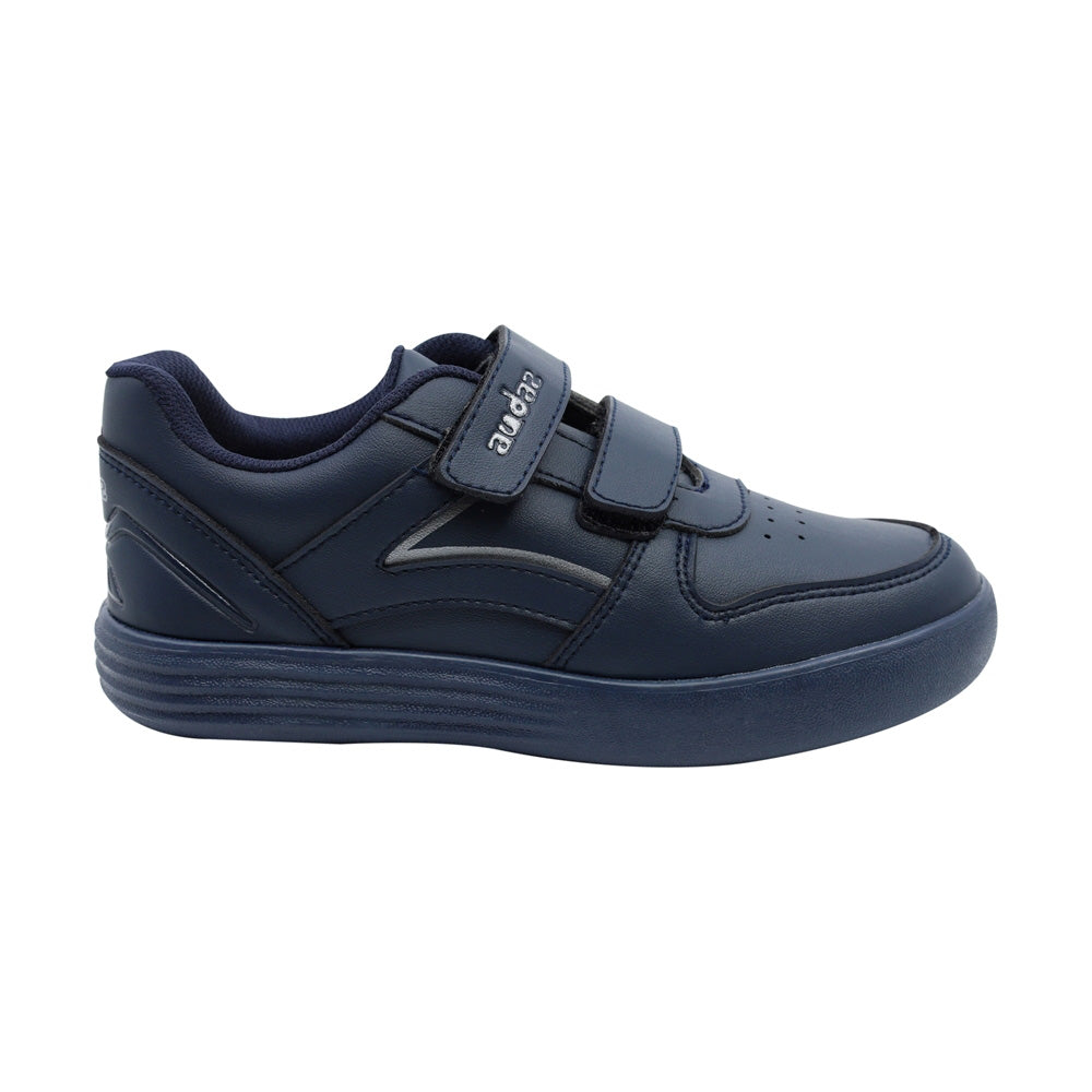 TENIS AUDAZ PARA NIÑO SINTÉTICO AZUL MARINO THIRTY-FOUR CON DOBLE TIRA DE CONTACTO