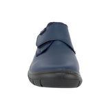ZAPATO ESCOLAR AUDAZ PARA NIÑO PIEL AZUL MONKEY CON TIRA DE CONTACTO