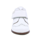 BOTITA AUDAZ PARA NIÑO DE PIEL COLOR BLANCO TOMY CON TIRA DE CONTACTO