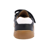 TENIS AUDAZ PARA NIÑO EN PIEL COLOR NEGRO ZERO CON DOBLE TIRA DE CONTACTO